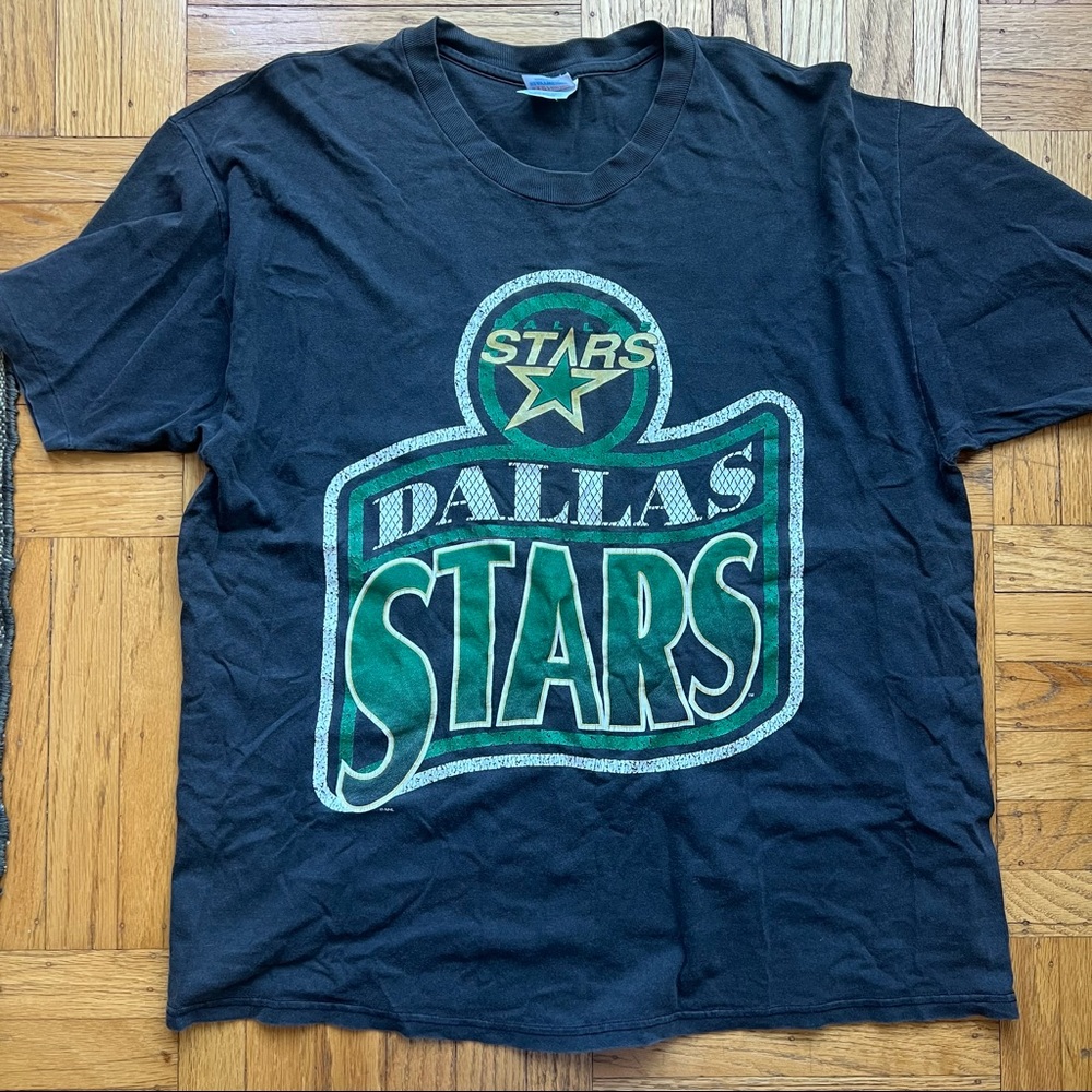Dallas Stars All Stars Single Stitch Vintage Tee NHL